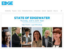 Tablet Screenshot of edgewater.org