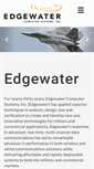 Mobile Screenshot of edgewater.ca